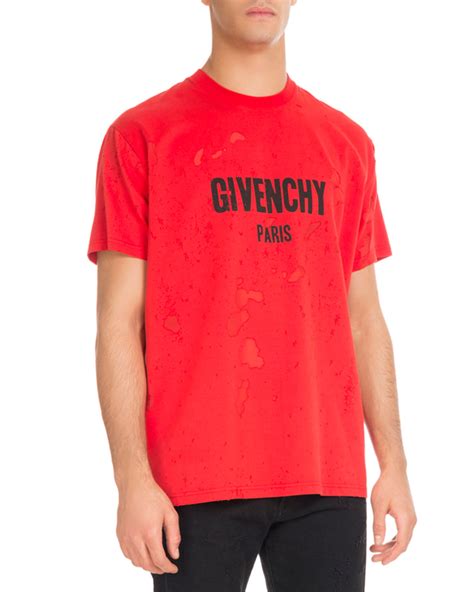 givenchy t shirt red